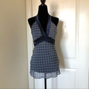 Patterned Halter Top